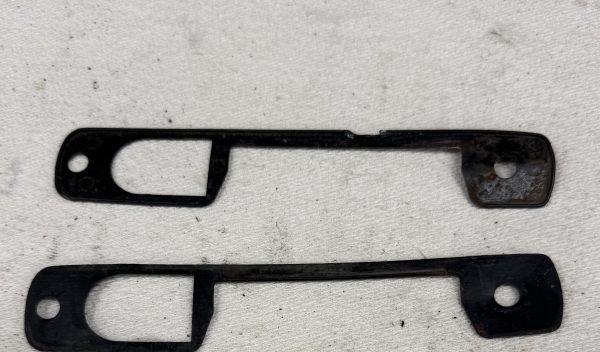 Door latch seals